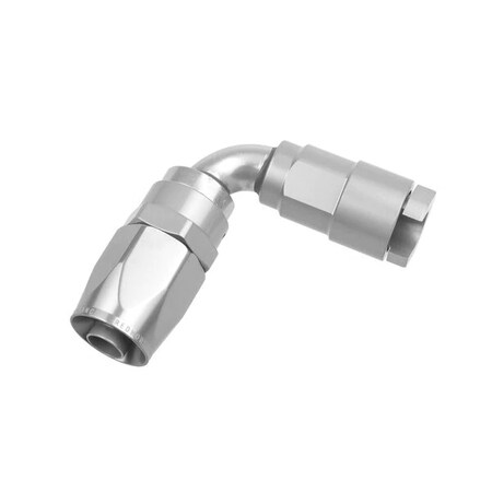 Red Horse Performance -06 TO 5/16" SAE QUICK DISCONNECT FEMALE 90 DEG - CLEAR 8090-06-05-5